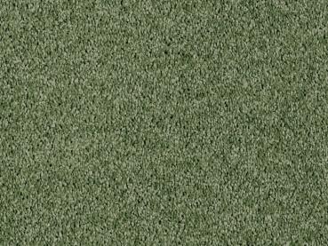 Vorwerk Luana Teppichboden grün – rechteckige Draufsicht